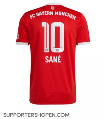 Bayern Munich Leroy Sane #10 Hemma Matchtröja 2022-23 Kortärmad